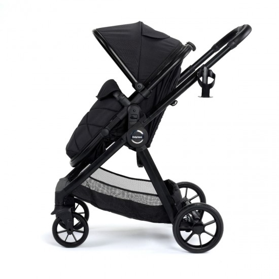 Babymore Mimi Pecan i-Size & Base Travel System, Black