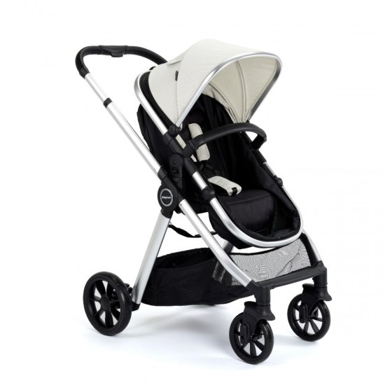 Babymore Mimi Pecan i-Size & Base Travel System, Silver