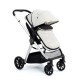 Babymore Mimi Pecan i-Size & Base Travel System, Silver