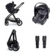 Babymore Mimi Coco Car Seat Travel System, Black