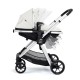 Babymore Mimi Coco with Base Travel System - Silver