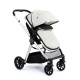 Babymore Mimi Coco with Base Travel System - Silver