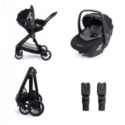 Babymore Mimi Pecan i-Size Travel System, Black