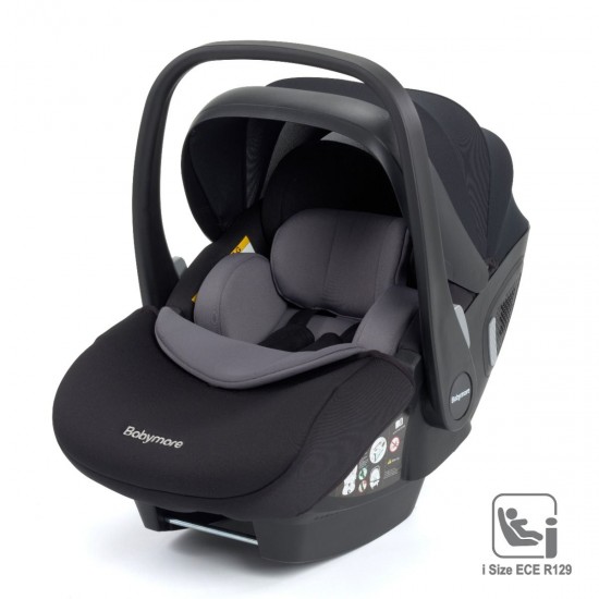 Babymore Pecan i-Size Baby Car Seat with Isofix Base