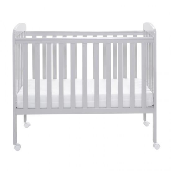 Babymore Space Saver Cot, Grey