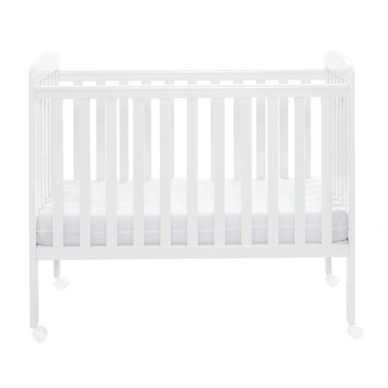 Babymore Space Saver Cot, White