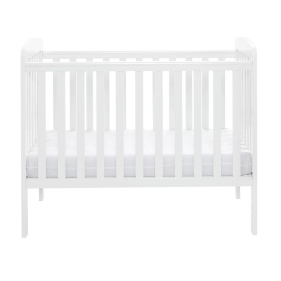 Babymore Space Saver Cot, White