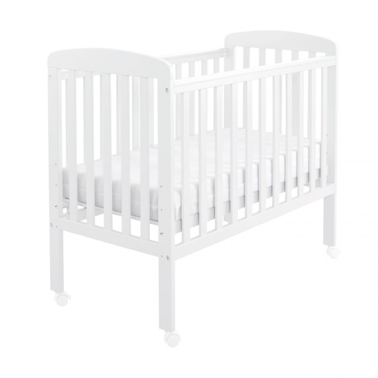 Babymore Space Saver Cot, White