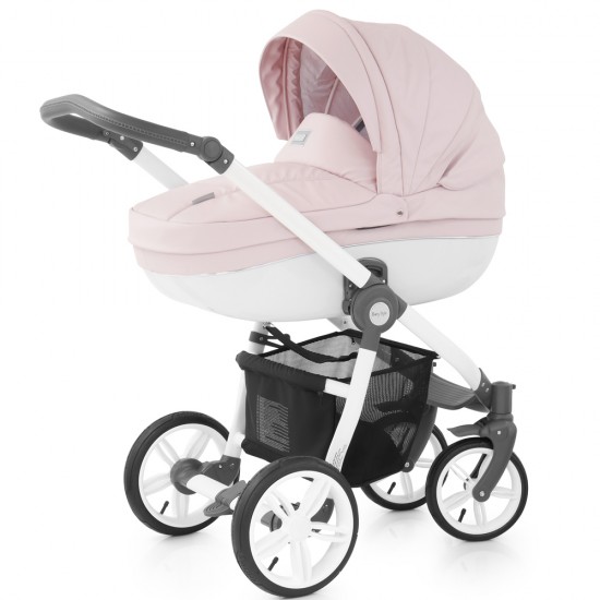 Babystyle Prestige 2 Travel System + Isofix Base - Active Swivel Chassis, Ballerina Pink Babystyle Prestige 2 Travel System + Isofix Base - Active Swivel Chassis, Ballerina Pink