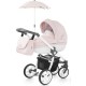 Babystyle Prestige 2 Travel System + Isofix Base - Active Swivel Chassis, Ballerina Pink Babystyle Prestige 2 Travel System + Isofix Base - Active Swivel Chassis, Ballerina Pink