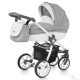 Babystyle Prestige 2, 2 in 1 Pram - Active Chassis, Frost 2