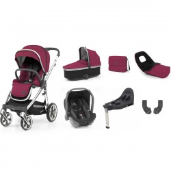 Babystyle Oyster 3 Luxury 7 Piece Package, Cherry/Caviar