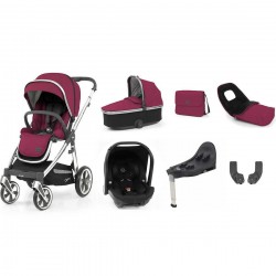 Babystyle Oyster 3 Luxury 7 Piece Package, Cherry/Pixel