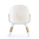 Babystyle Oyster 4in1 Highchair Additional Play Chair, White/Oak