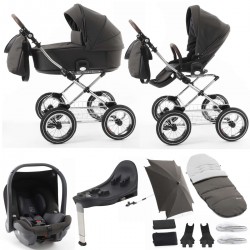 Babystyle Prestige Vogue Classic 13 Piece Isfoix Travel System Bundle, Earth