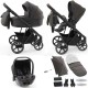 Babystyle Prestige Vogue 12 Piece Travel System Bundle, Black/Earth