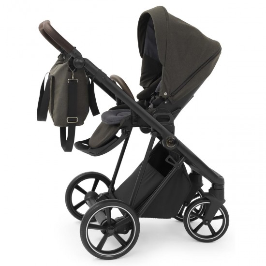 Babystyle Prestige Vogue 12 Piece Travel System Bundle, Black/Earth