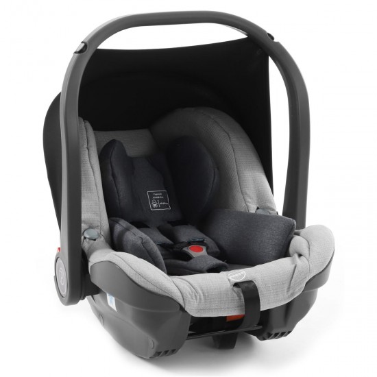 Babystyle Prestige Vogue 2 in 1 Pram, Black/Flint