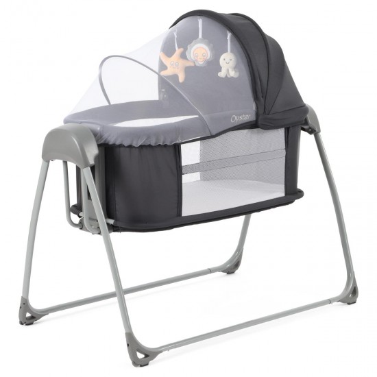 Babystyle Oyster Swinging Crib, Carbonite