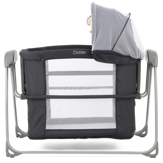 Babystyle Oyster Swinging Crib, Carbonite