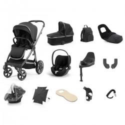 Babystyle Oyster 3 Ultimate 12 Piece Cloud T Bundle, Carbonite