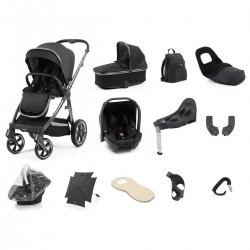 Babystyle Oyster 3 Ultimate 12 Piece Package, Carbonite