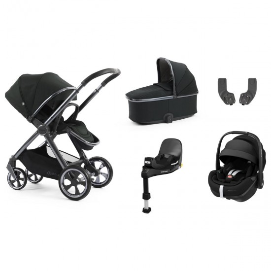 Babystyle Oyster 4 Essential 5 Piece Pebble 360 Pro Bundle, Black Olive Babystyle Oyster 4 Essential 5 Piece Pebble 360 Pro Bundle, Black Olive