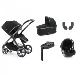 Babystyle Oyster 4 Essential 5 Piece Primo Viaggio Lounge Bundle, Black Olive