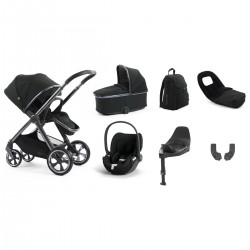 Babystyle Oyster 4 Luxury 7 Piece Cloud T Bundle, Black Olive
