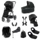 Babystyle Oyster 4 Tandem Travel System Bundle, Black Olive Babystyle Oyster 4 Tandem Travel System Bundle, Black Olive
