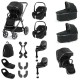 Babystyle Oyster 4 Twin Pebble 360 Pro Travel System Bundle, Black Olive Babystyle Oyster 4 Twin Pebble 360 Pro Travel System Bundle, Black Olive