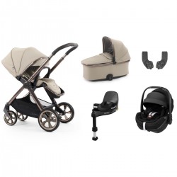 Babystyle Oyster 4 Essential 5 Piece Pebble 360 Pro Bundle, Buttermilk