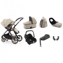 Babystyle Oyster 4 Luxury 7 Piece Cabriofix i-Size Bundle, Buttermilk