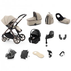 Babystyle Oyster 4 Ultimate 12 Piece Pebble 360 Pro Bundle, Buttermilk