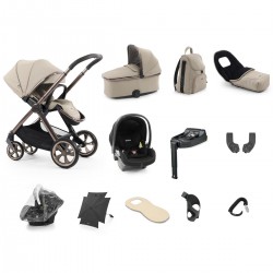 Babystyle Oyster 4 Ultimate 12 Piece Primo Viaggio Lounge Bundle, Buttermilk
