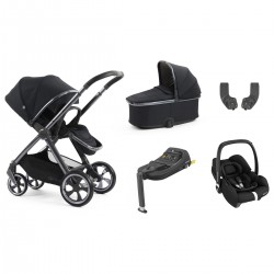 Babystyle Oyster 4 Essential 5 Piece Cabriofix i-Size Bundle, Carbonite