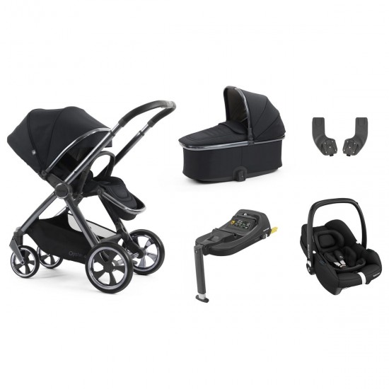 Babystyle Oyster 4 Essential 5 Piece Cabriofix i-Size Bundle, Carbonite Babystyle Oyster 4 Essential 5 Piece Cabriofix i-Size Bundle, Carbonite