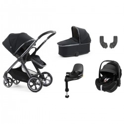 Babystyle Oyster 4 Essential 5 Piece Pebble 360 Pro Bundle, Carbonite