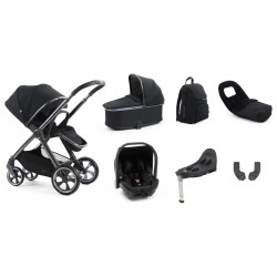 Babystyle Oyster 4 Luxury 7 Piece Bundle, Carbonite