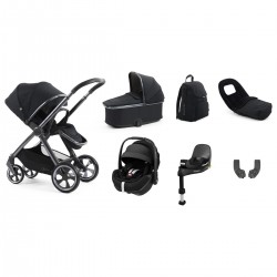 Babystyle Oyster 4 Luxury 7 Piece Pebble 360 Pro Bundle, Carbonite