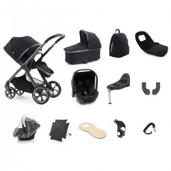 Babystyle Oyster 4 Ultimate 12 Piece Bundle, Carbonite