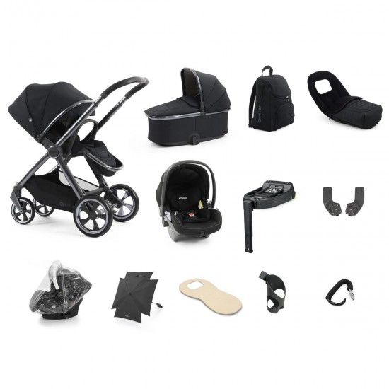 Babystyle Oyster 4 Ultimate 12 Piece Primo Viaggio Lounge Bundle, Carbonite Babystyle Oyster 4 Ultimate 12 Piece Primo Viaggio Lounge Bundle, Carbonite