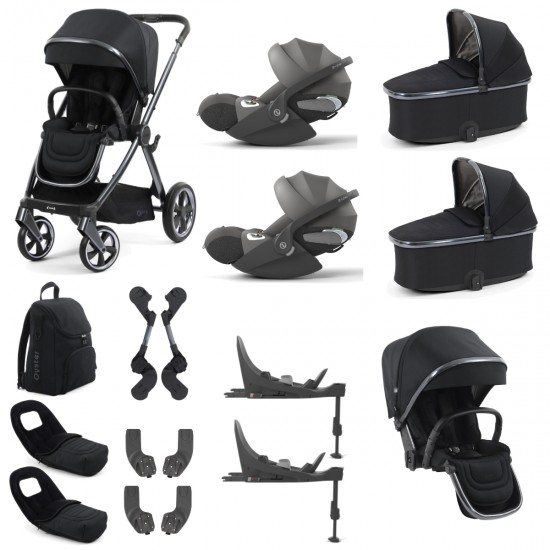 Babystyle Oyster 4 Twin Cloud T Travel System Bundle, Carbonite Babystyle Oyster 4 Twin Cloud T Travel System Bundle, Carbonite