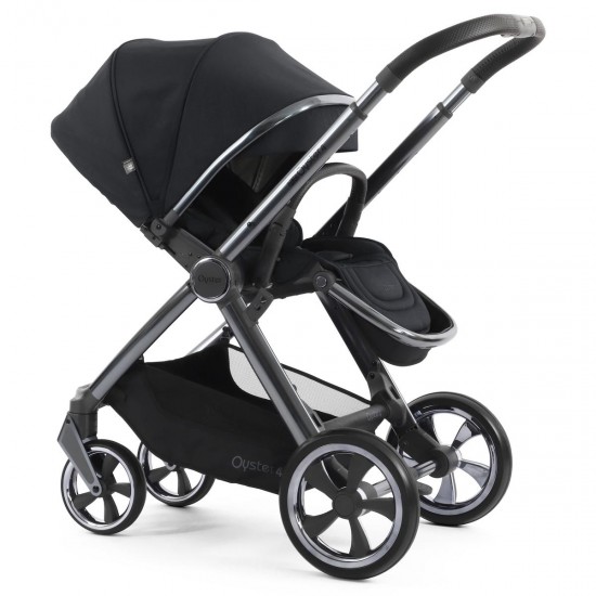 Babystyle Oyster 4 Pushchair + Carrycot, Carbonite Babystyle Oyster 4 Pushchair + Carrycot, Carbonite