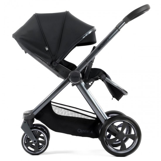 Babystyle Oyster 4 Pushchair + Carrycot, Carbonite Babystyle Oyster 4 Pushchair + Carrycot, Carbonite