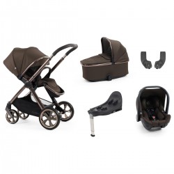Babystyle Oyster 4 Essential 5 Piece Bundle, Chocolate Velvet