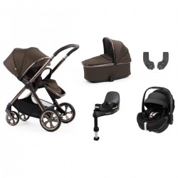 Babystyle Oyster 4 Essential 5 Piece Pebble 360 Pro Bundle, Chocolate Velvet