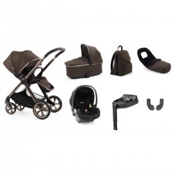 Babystyle Oyster 4 Luxury 7 Piece Pebble 360 Pro Bundle, Chocolate Velvet