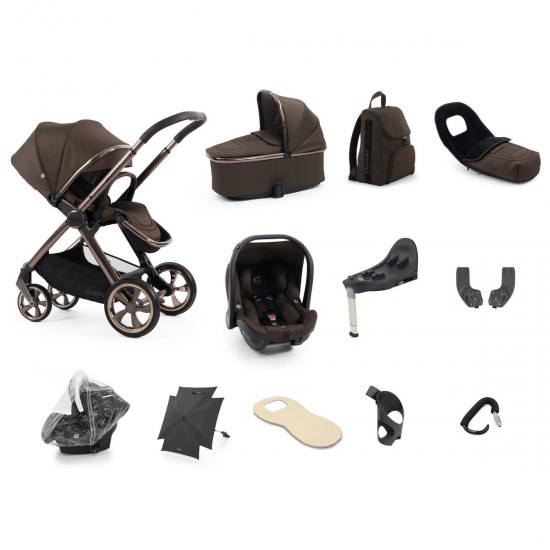 Babystyle Oyster 4 Ultimate 12 Piece Primo Viaggio Lounge Bundle, Chocolate Velvet Babystyle Oyster 4 Ultimate 12 Piece Primo Viaggio Lounge Bundle, Chocolate Velvet