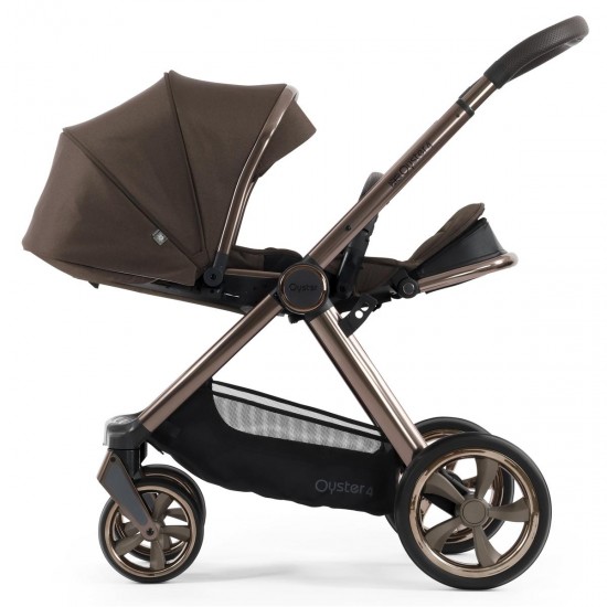 Babystyle Oyster 4 Pushchair + Carrycot, Chocolate Velvet Babystyle Oyster 4 Pushchair + Carrycot, Chocolate Velvet